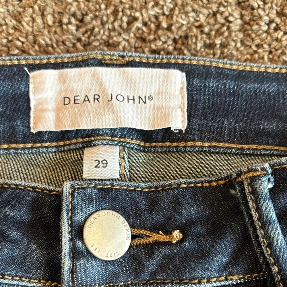 Dear John Dark Blue Flare Jeans - Picture 2 of 5